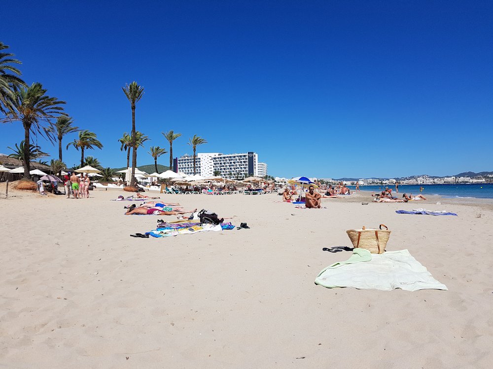Playa den Bossa Beach Ibiza