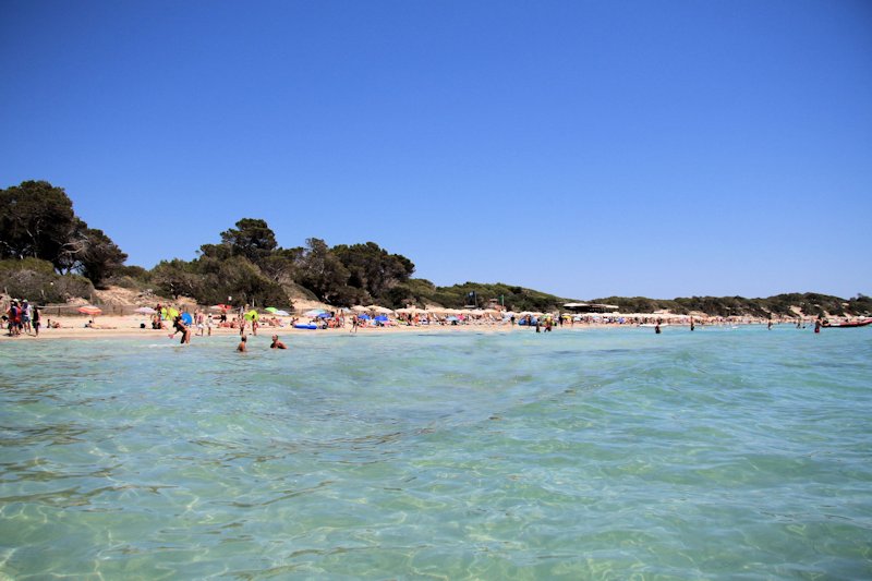 Ses Salinas Beach Ibiza